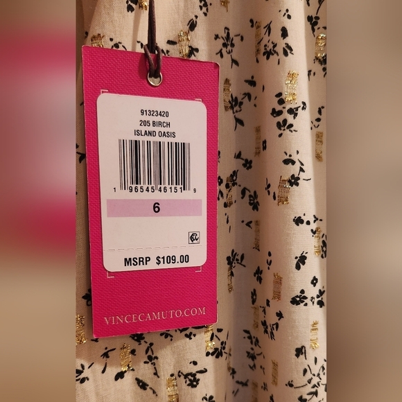 NWT Vince Camuto Birch Island Oasis High-Low Skirt- Size 6 - Picture 5 of 7